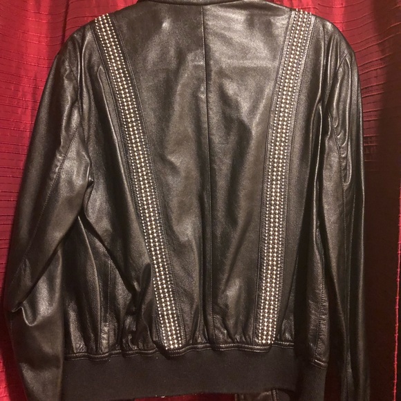 Saint Laurent Leather Jacket - Picture 2 of 4